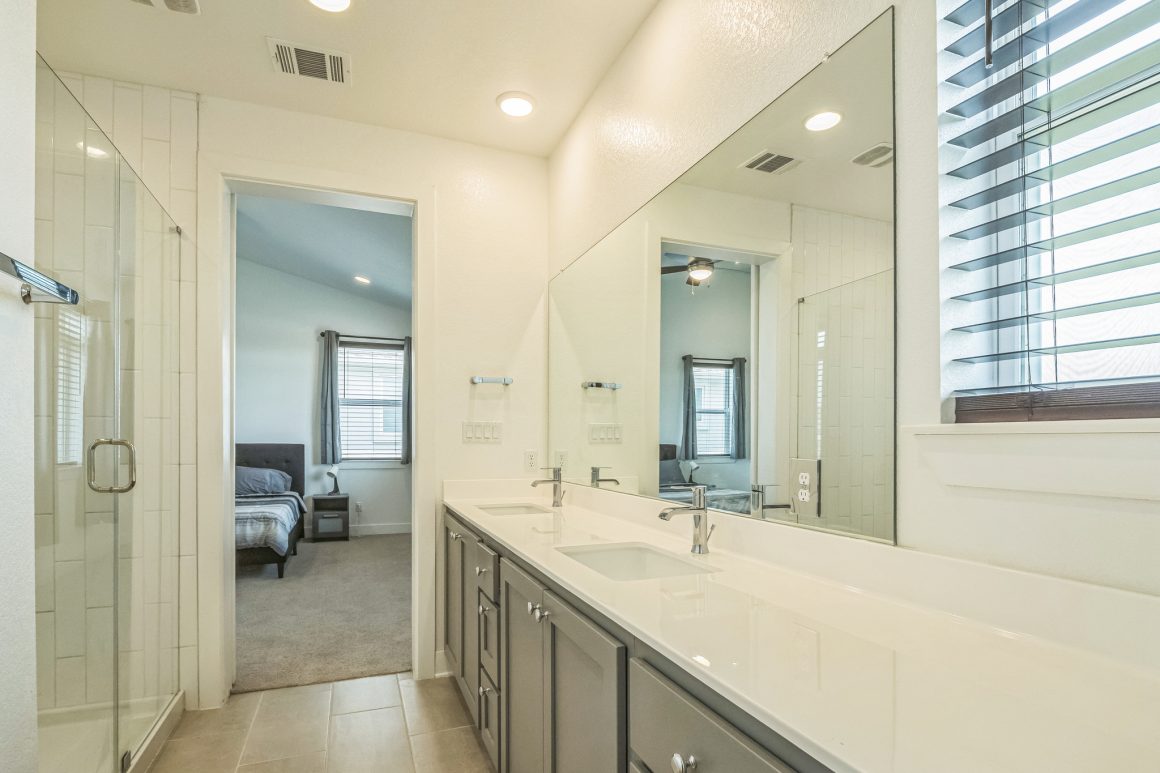 Bathroom vanity at 3706 Mesquite Valley Rd